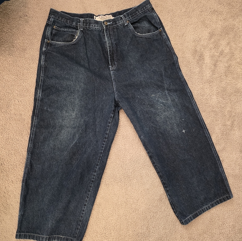 Factor International Super Baggy Y2k Style Jeans Size 40x32